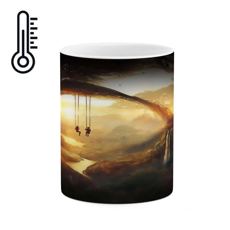 ماگ حرارتی کاکتی مدل انیمه کد mgh17574