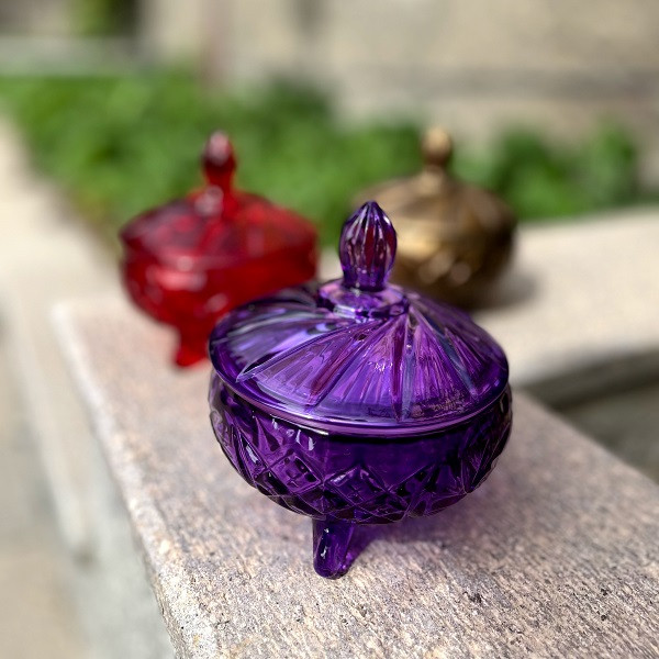 قندان شیشه ای  مدل TP6566/OBT-037TRANS