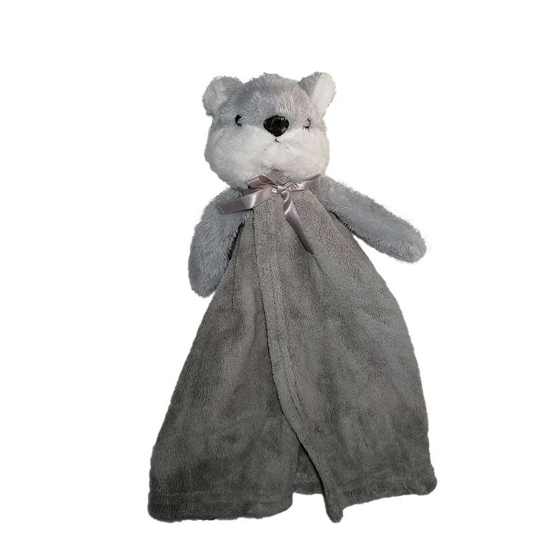 حوله دستی طرح سنجاب کد 104294 سایز 40x30 سانتی متر