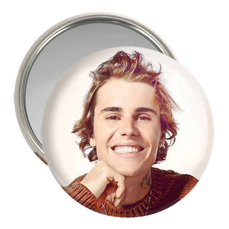 آینه جیبی خندالو مدل جاستین بیبر Justin Bieber  کد 19019