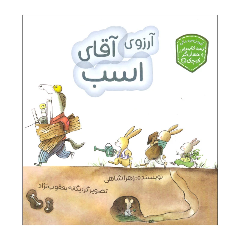 کتاب آرزوی آقای اسب اثر زهرا شاهی انتشارات زرافه