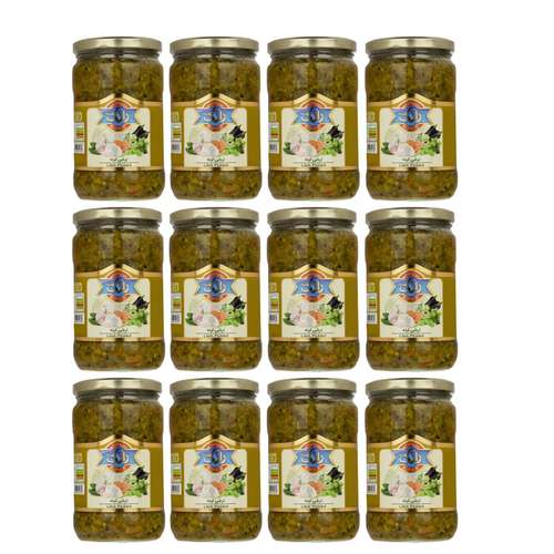 ترشی لیته رازک - 660 گرم بسته 12 عددی