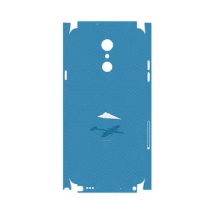 MAHOOT Minimal Paper Airplane-FullSkin Cover Sticker for LG Q Stylus