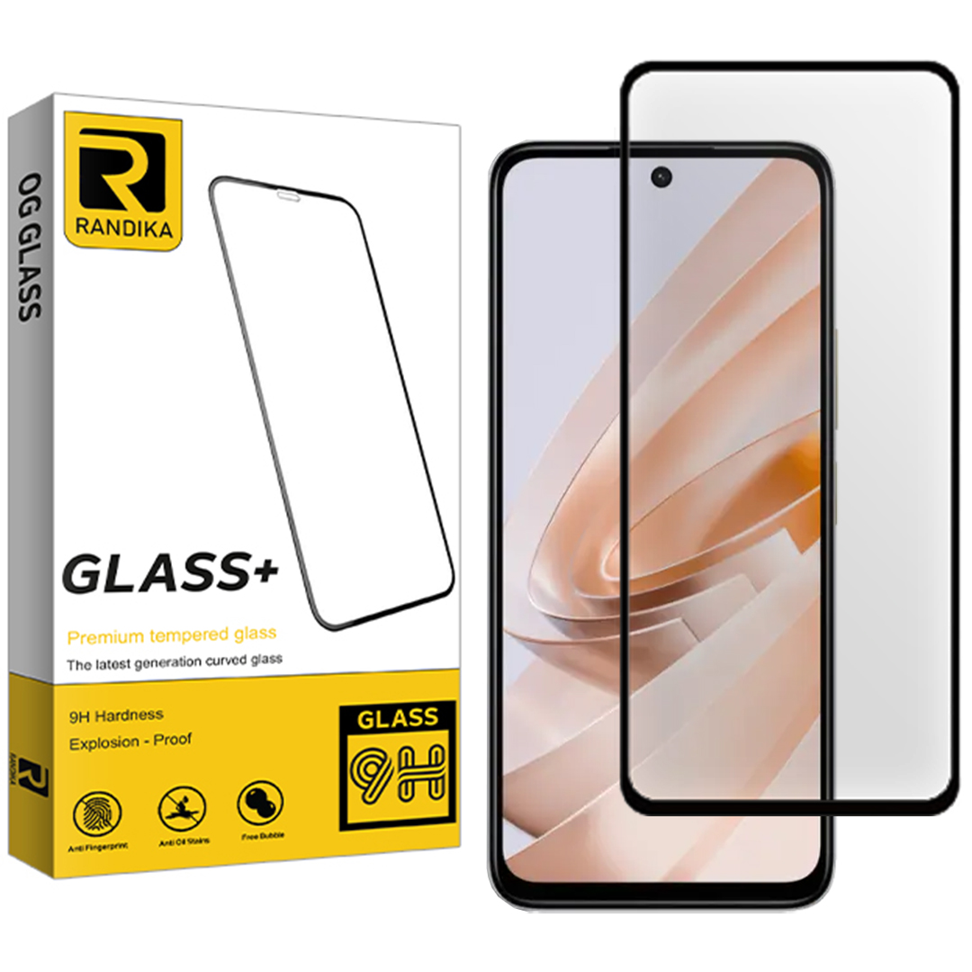محافظ صفحه نمایش شیشه ای راندیکا مدل Premium Full مناسب برای گوشی موبایل شیائومی Poco M6 4G / Poco M6 Pro 5G / Poco M6 Plus