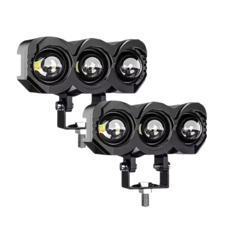 پروژکتور آفرودی موتور سیکلت و خودرو مدل MLX3 بسته دو عددی