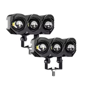 پروژکتور آفرودی موتور سیکلت و خودرو مدل MLX3 بسته دو عددی