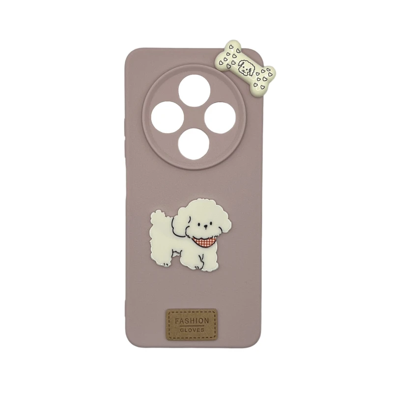 کاور مدل عروسکی طرح سگ مناسب برای گوشی موبایل شیائومی Redmi 14C