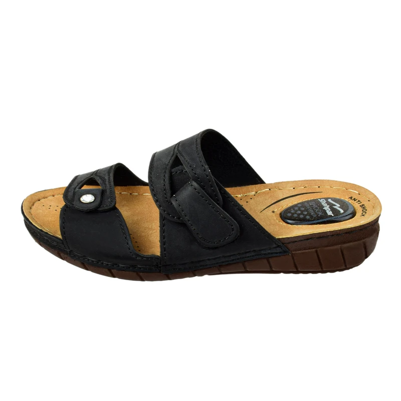 دمپایی زنانه شهپر مدل آکواپس خارپاشنه کد BK.4253