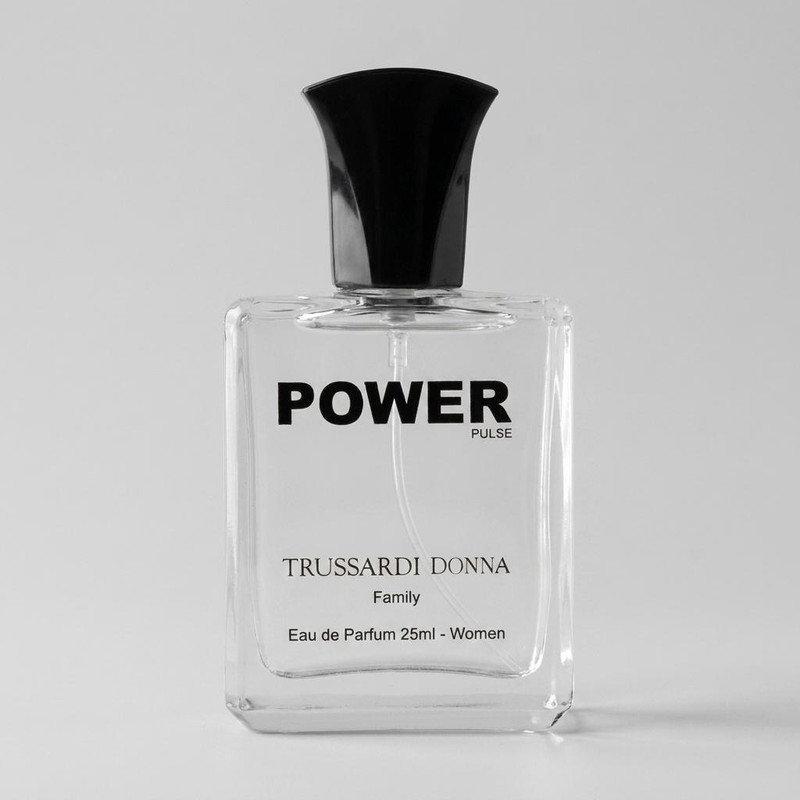 عطر جیبی زنانه پاور پالس مدل Trussardi Donna حجم 25 میلی لیتر