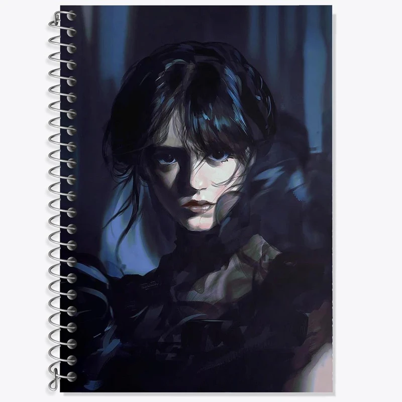 دفتر لغت 50 برگ خندالو مدل سریال ونزدی Wednesday کد 25194