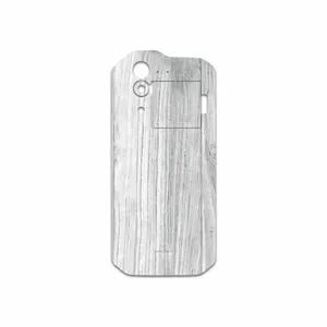 MAHOOT White Wood Cover Sticker for CAT S60