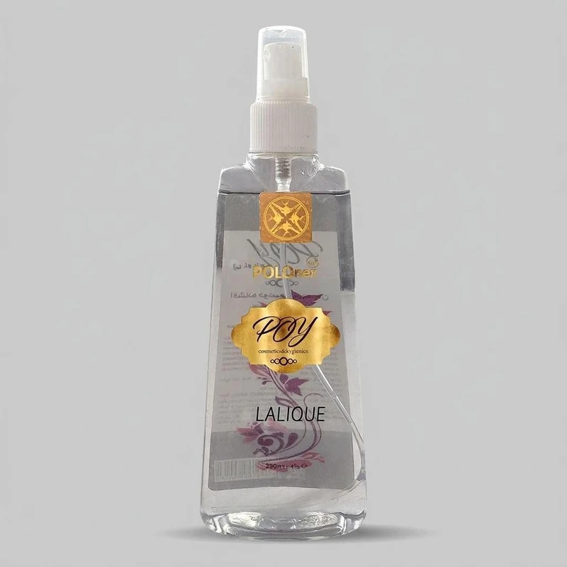 بادی اسپلش  مردانه پی او وای مدل lalique حجم 250 میلی‌لیتر