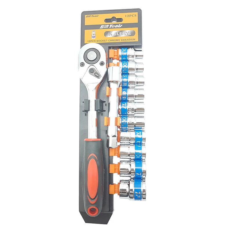 مجموعه 12عددی آچار بکس سان تولز مدل P12