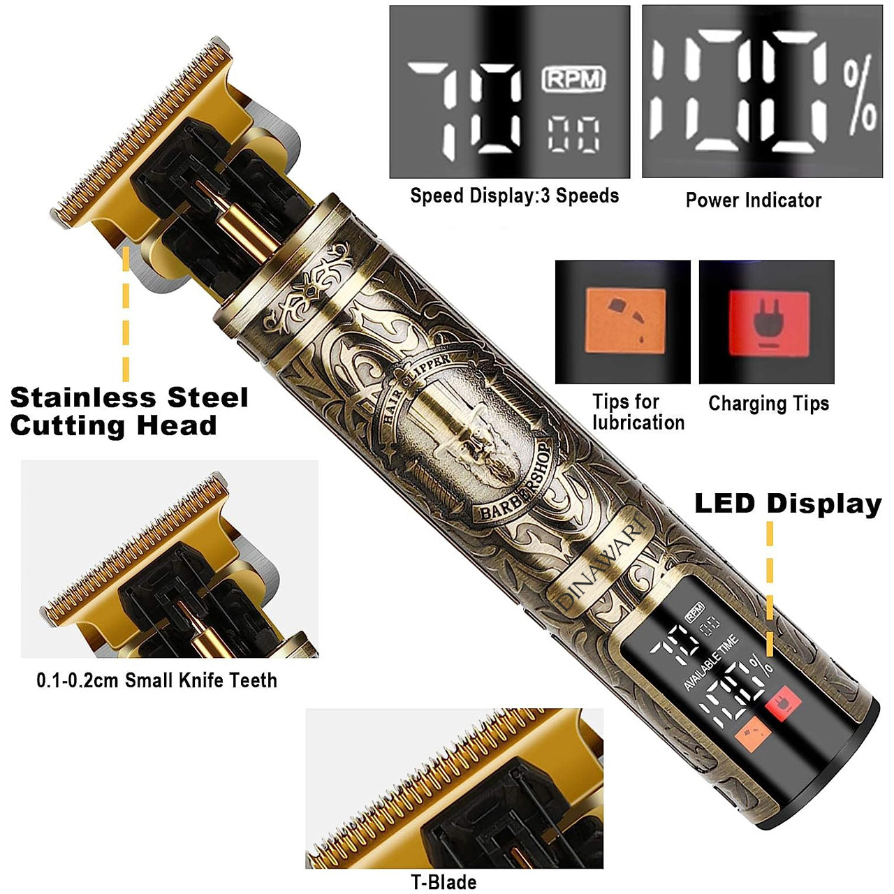 ماشین اصلاح موی سر و صورت دیناواری مدل D-198