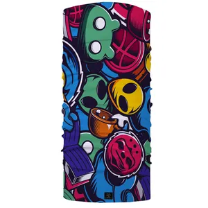 دستمال سر و گردن 27 طرح Alien کد B14