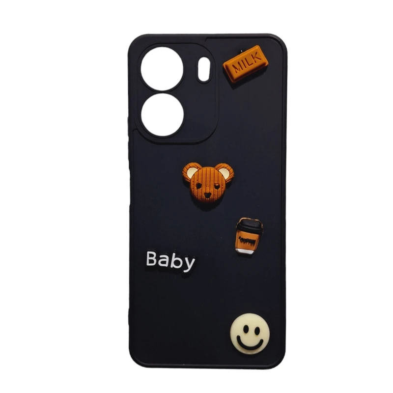 کاور طرح عروسک Baby مدل 13C مناسب برای گوشی موبایل شیائومی Redmi 13C / Poco C65