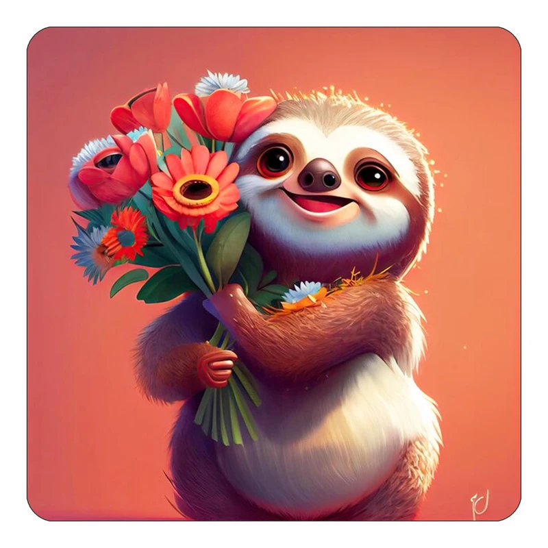 مگنت کاکتی طرح حیوانات کارتونی مدل mp28745