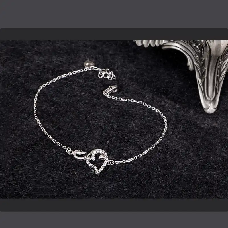 دستبند نقره زنانه مدل GTA-660