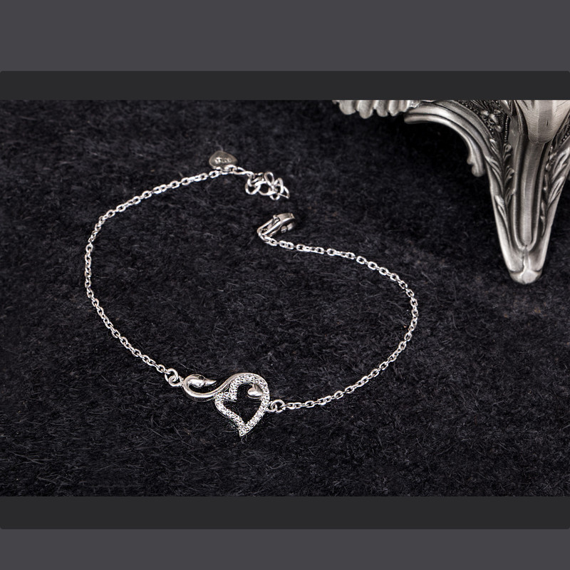 دستبند نقره زنانه مدل GTA-660