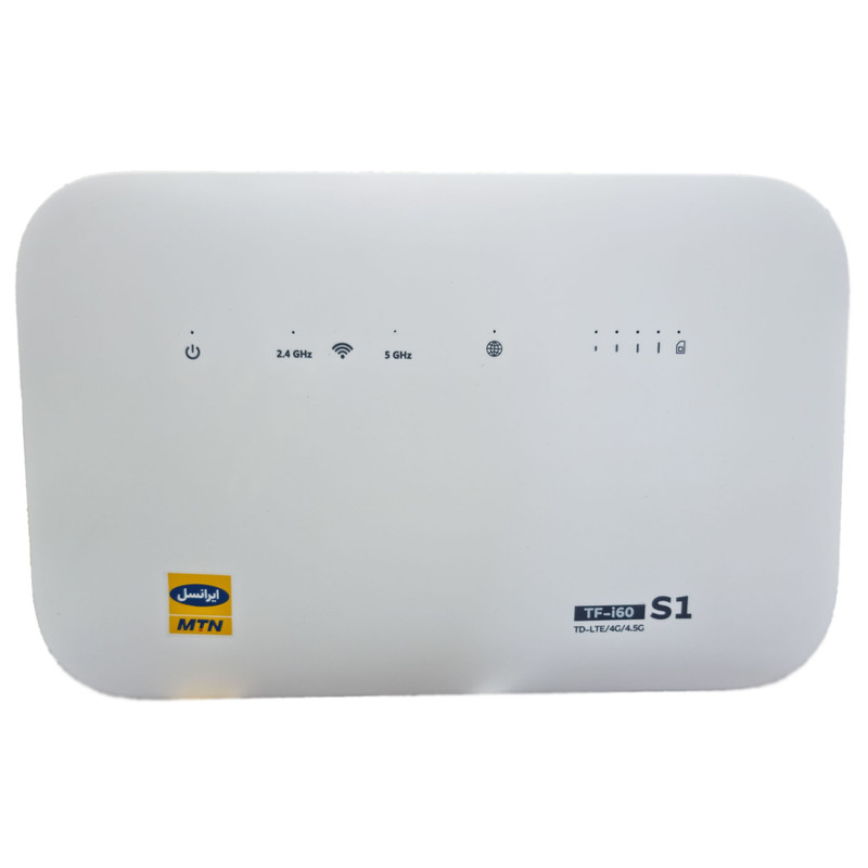 مودم 4G/TD-LTE ایرانسل مدل TF-i60 S1 به همراه سیم کارت و 300 گیگابایت اینترنت 6 ماهه