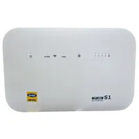 مودم 4G TD-LTE ایرانسل مدل TF-i60 S1 با سیم کارت و 300 گیگابایت اینترنت 6 ماهه، پشتیبانی همزمان 32 کاربر، 4 پورت LAN، چهار شبکه بی‌سیم مستقل، سرعت دانلود 300 مگابیت بر ثانیه و آنتن 5dBi
