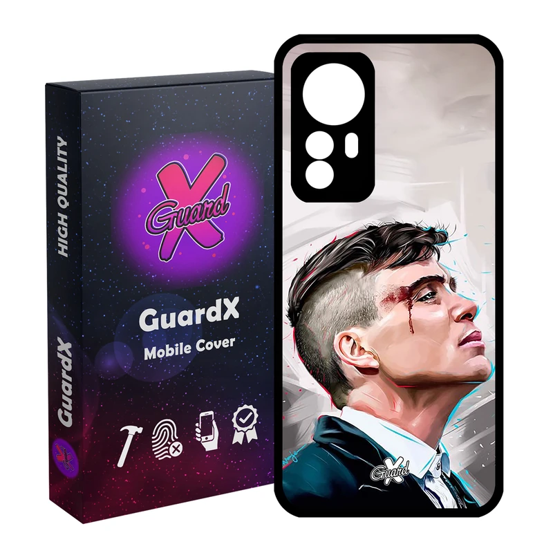 کاور گارد ایکس طرح Peaky Blinders مدل Glass10032 مناسب برای گوشی موبایل شیائومی Mi 12/Mi 12X/Mi 12S