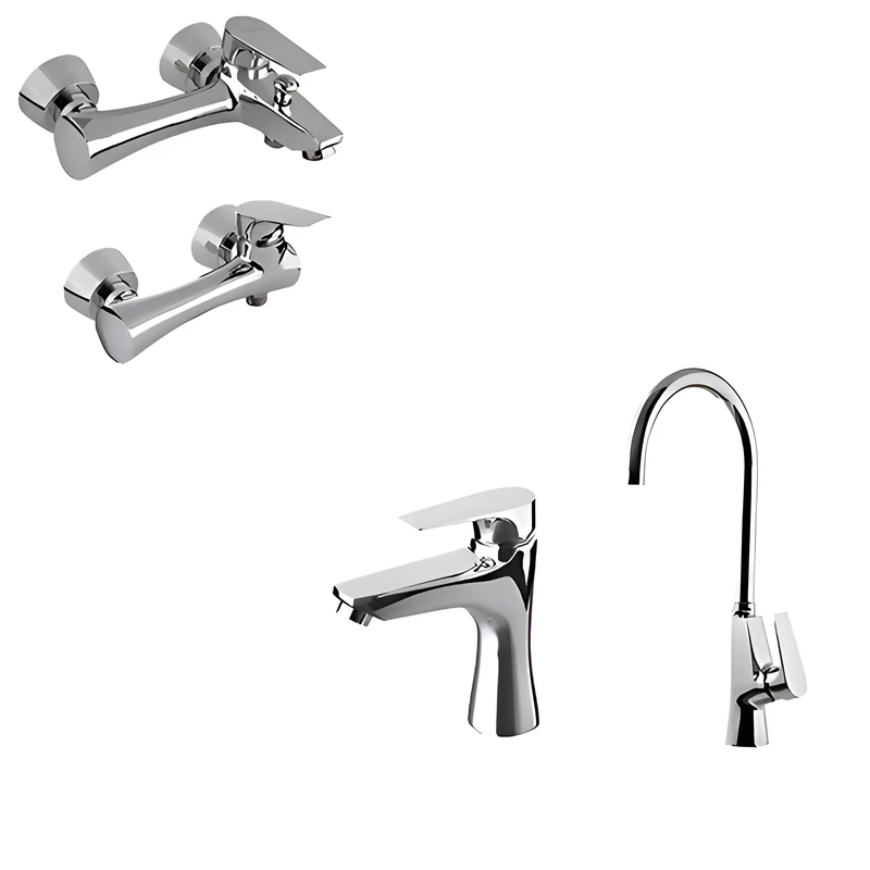 ست شیرآلات سیلکو مدل کاردو مجموعه 4 عددی