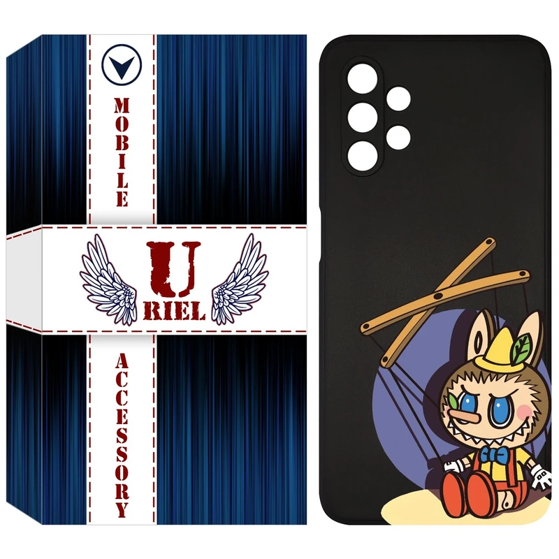 کاور یوریل مدل KSH کد 108 طرح عروسک لبوبو مناسب برای گوشی موبایل سامسونگ Galaxy A13 4G