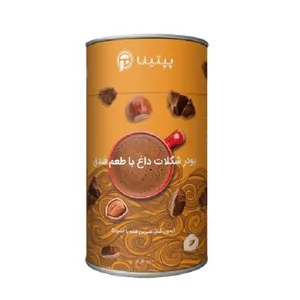 هات چاکلت با طعم فندق بدون شکر پپتینا - 100 گرم