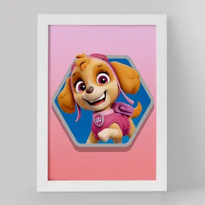 تابلو خندالو مدل اسکای سگ های نگهبان کد 12589