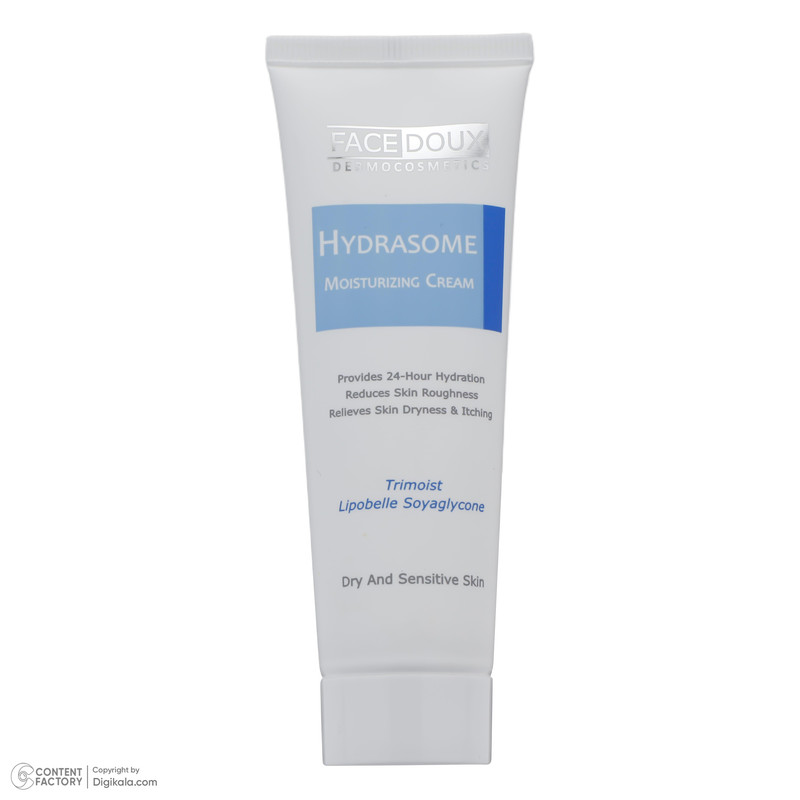 کرم مرطوب ‎کننده فیس دوکس مدل hydrasome intense مناسب پوست های خشک و حساس حجم 50 میلی‎ لیتر