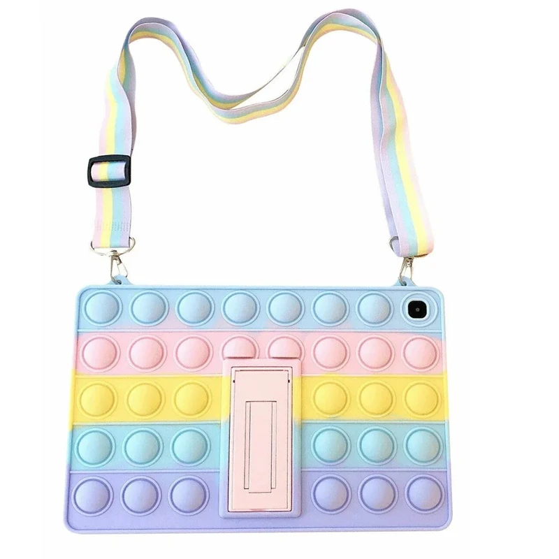 کاور طرح پاپیتی کد 88 مناسب برای تبلت سامسونگ Galaxy Tab A9 Plus به همراه بند آویز