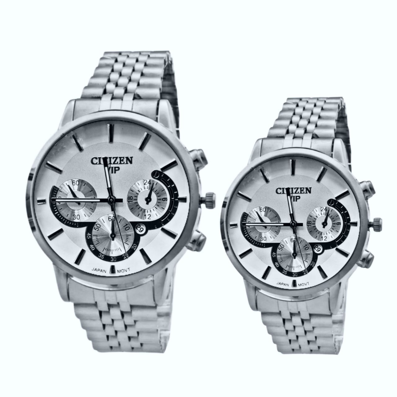 ست ساعت مچی عقربه ای زنانه و مردانه مدل Cit 06 -  - 1