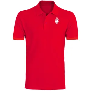 پولوشرت آستین کوتاه مردانه مدل EE1094 رنگ قرمز