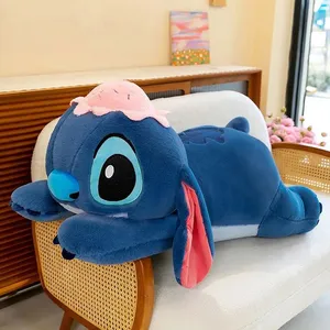 عروسک بالشتی طرح استیچ مدل دونات کد JI110 طول 70 سانتی‌متر