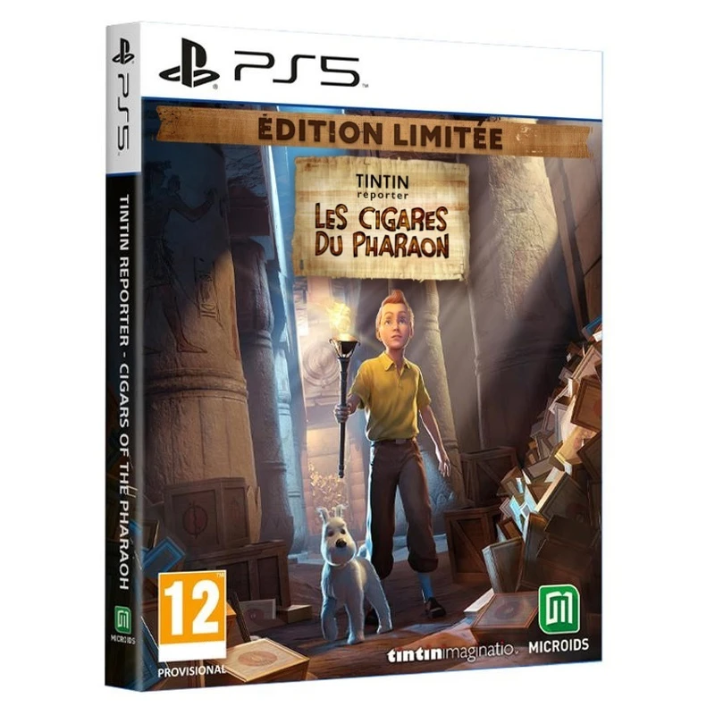  بازی  Tintin Reporter - Cigars of the Pharaoh Limited Edition نسخه استیل بوک مخصوص PS5