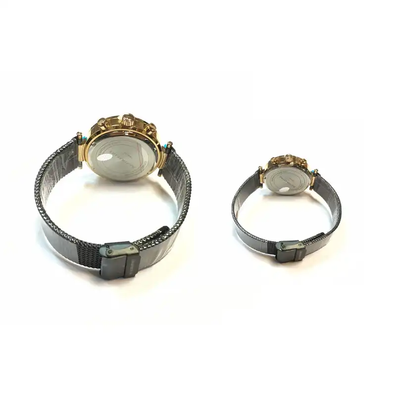 ست ساعت مچی عقربه ای زنانه و مردانه ناوی مارین مدل NM118-04  NM117-04