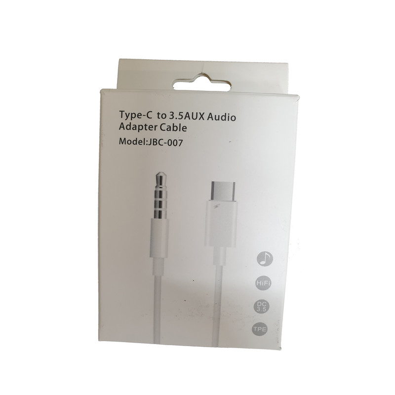 کابل تبدیل USB-C به جک  3.5 میلی‌متری مدل JBC-007 طول 1 متر