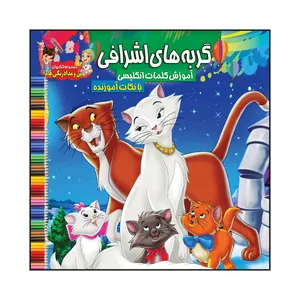 کتاب گربه های اشرافی آموزش کلمات انگلیسی با نکات آموزنده اثر سیدعلیرضا سیدفاخر انتشارات آسمان علم