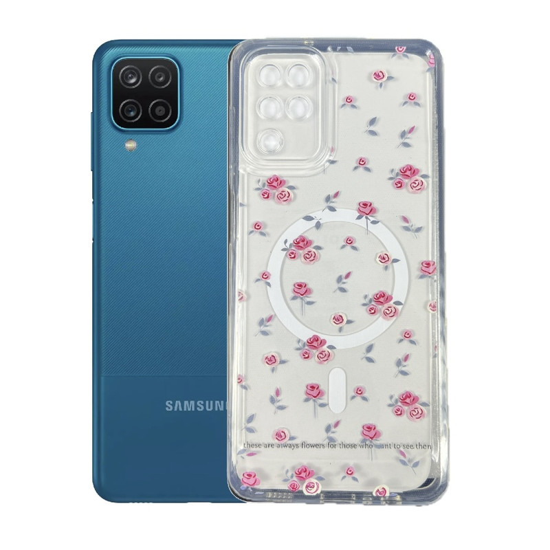 کاور طرح گلبرگ مناسب برای گوشی موبایل سامسونگ Galaxy A12