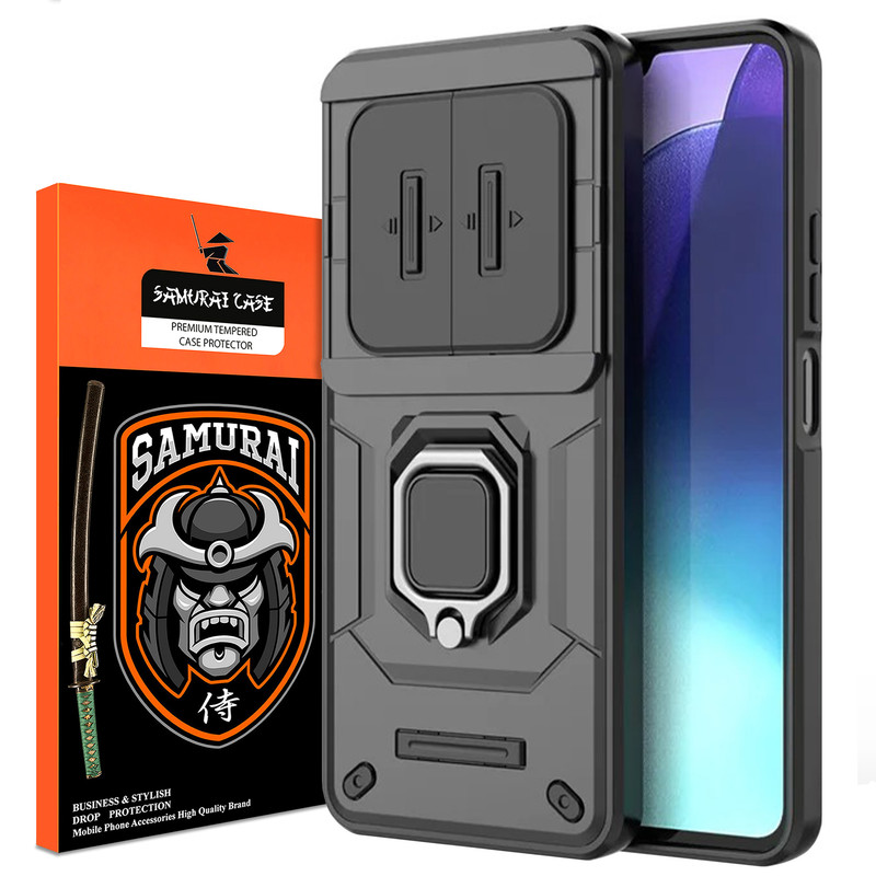 کاور سامورایی مدل Shockproof مناسب برای گوشی موبایل شیائومی Redmi 14C / Redmi A4 / Poco C75