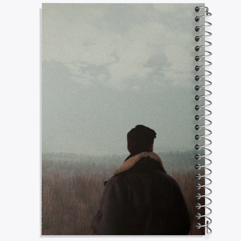 دفتر مشق 100 برگ خندالو طرح مرد کد F522