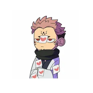 استیکر لپ تاپ و موبایل مدل انیمه طرح جوجوتسو کایسن ریومن سوکونا jujutsu kaisen ryomen sukuna کد 626