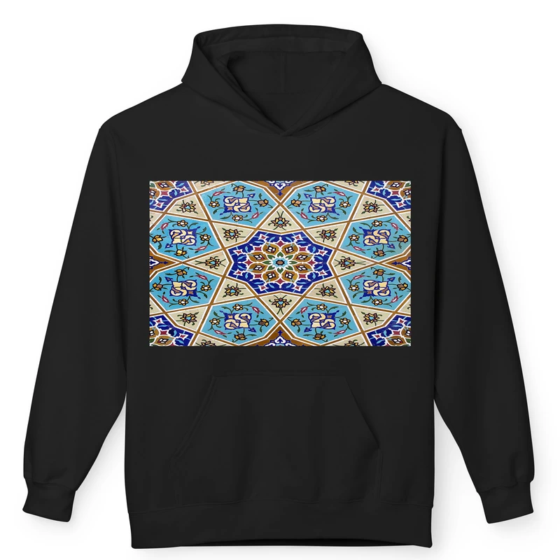 هودی مردانه پاد آفرین مدل فرش و گلیم و کاشی کد 1097