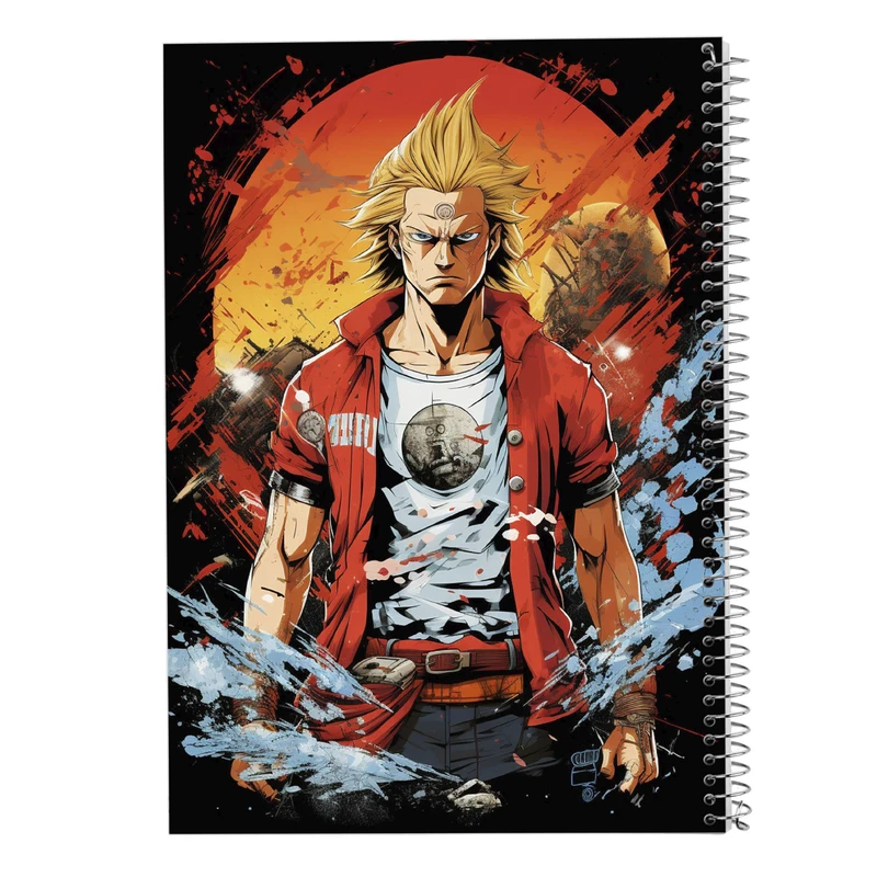 دفتر نت موسیقی 50 برگ مدوپد مدل Naroto کد DF11240