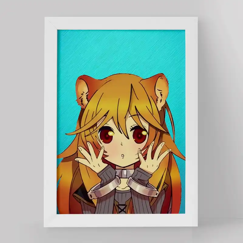 تابلو خندالو مدل رافتالیا انیمه ظهور قهرمان سپر کد 15942