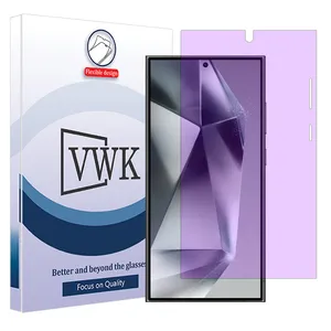 VWK Eye Care model anti-violet screen protector suitable for Samsung Galaxy S24 ULTRA mobile phone