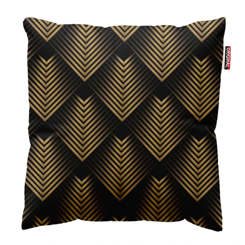  کوسن پاد آفرین طرح هندسی مدرن کد 3654 سایز 30*30 سانتی متر