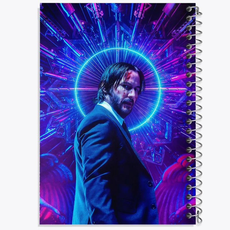 دفتر نقاشی 50 برگ خندالو مدل جان ویک John Wick کد 28563
