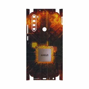 MAHOOT AMD Brand-FullSkin Cover Sticker for Xiaomi Redmi Note 8